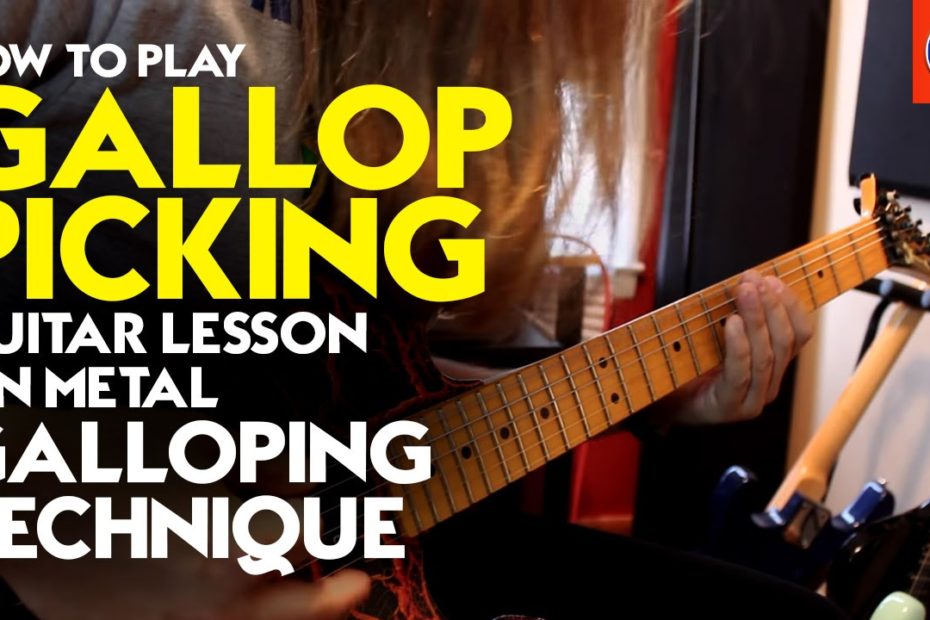 How to Play Gallop Picking - Guitar Lesson on Metal Galloping Technique