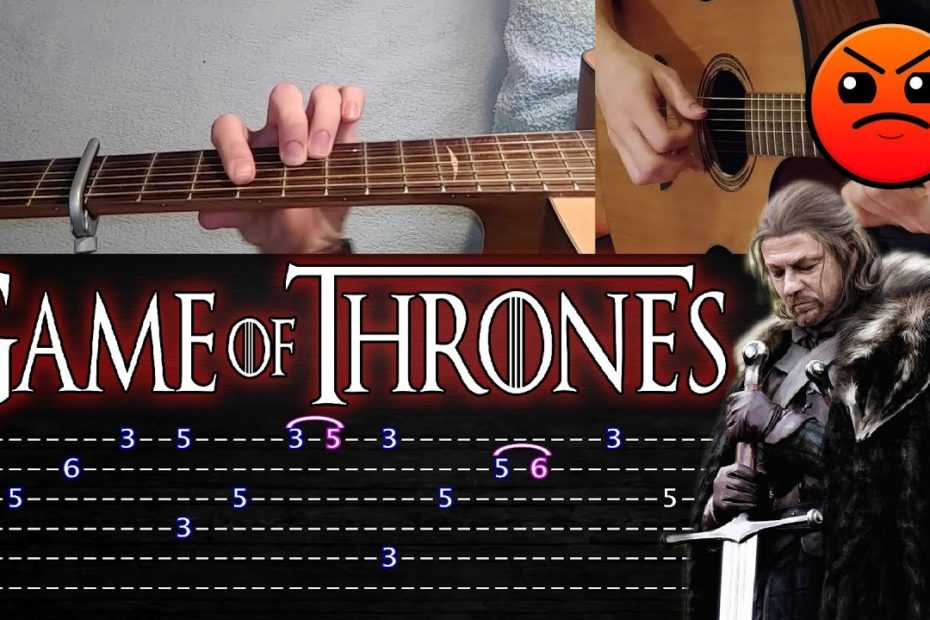 How to play 'Game of Thrones' Guitar Tutorial [TABS] Fingerstyle