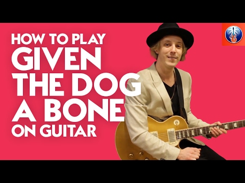 How to Play Givin the Dog a Bone on Guitar - AC DC Back in Black Lesson