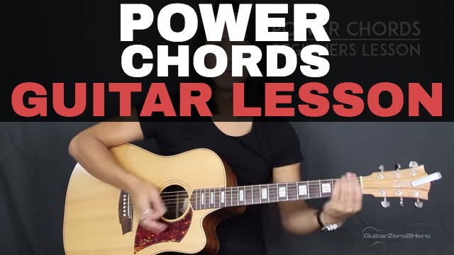 How To Play Guitar Power Chords - Beginner's Guitar Lesson