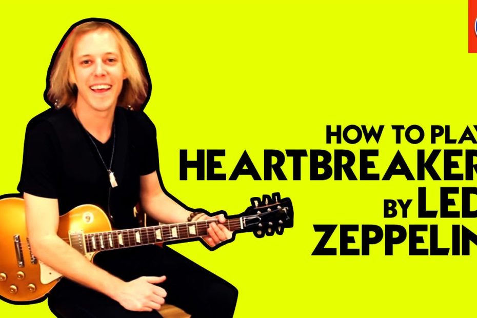 How to Play Heartbreaker by Led Zeppelin On Guitar - Simple Jimmy Page Guitar Lesson