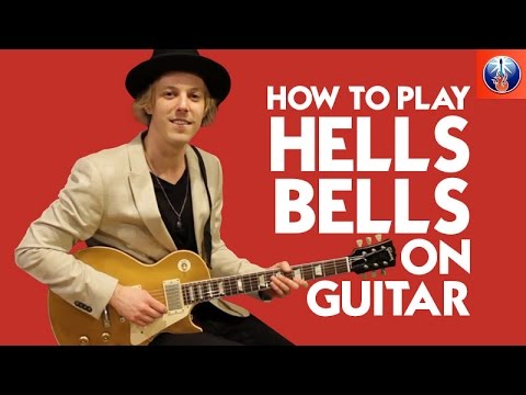 How to Play Hells Bells on Guitar - AC DC Back in Black Lesson