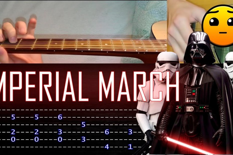 How to play 'Imperial March' Guitar Tutorial [TABS] Fingerstyle