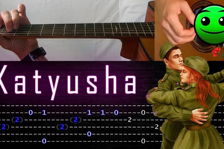 How to play 'Katyusha' Guitar Tutorial [TABS] Fingerstyle