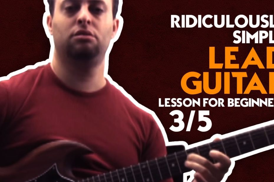 How to Play Lead Guitar - Simple Lead Guitar for Beginners [2 of 5]