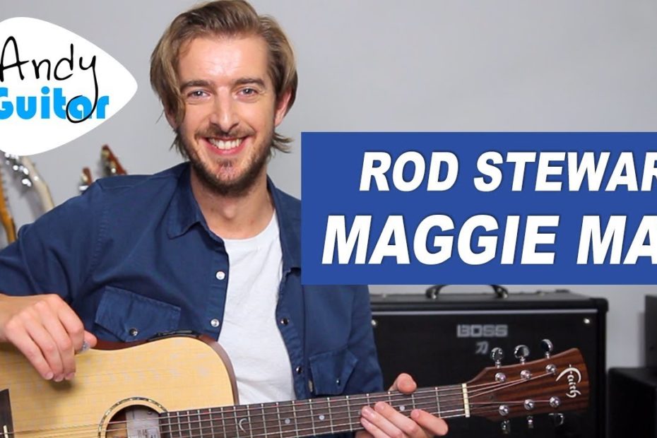 How to Play Maggie May by Rod Stewart on Acoustic Guitar -  Easy Song Lessons