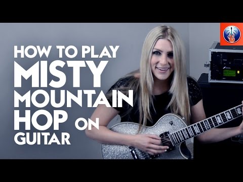 How to Play Misty Mountain Hop on Guitar - Led Zeppelin Song Lesson