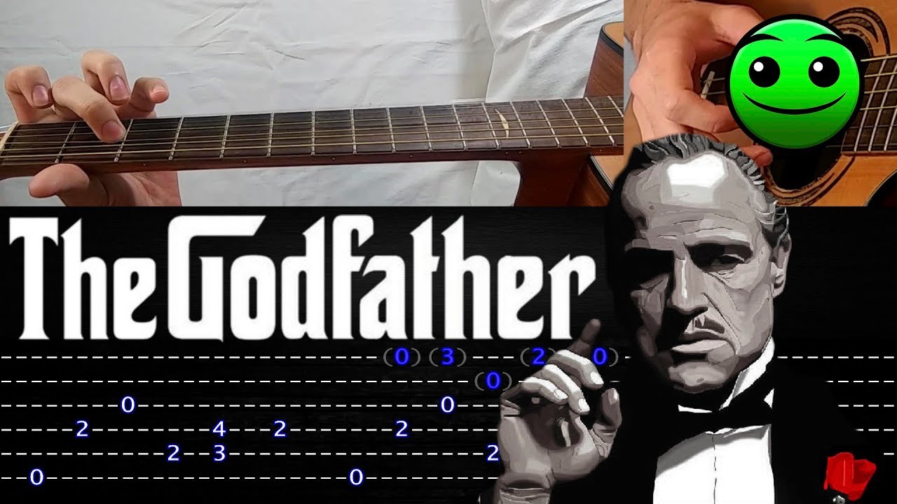 How to play 'The Godfather theme' Guitar Tutorial [TABS] Fingerstyle