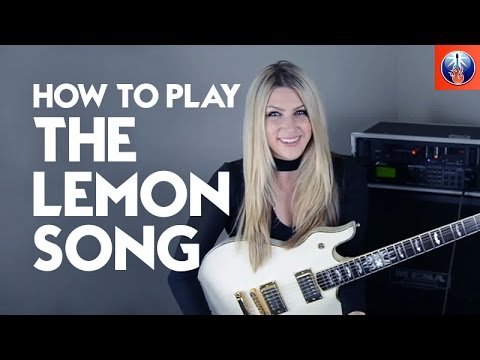 How to Play the Lemon Song - Led Zeppelin Song Lesson