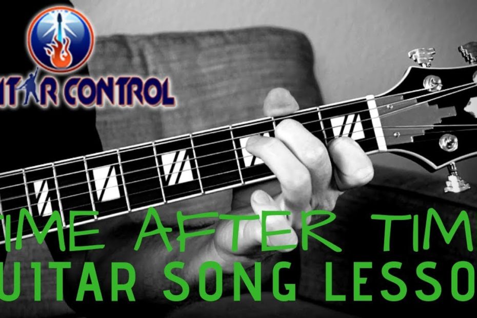 How To Play "Time After Time" On Acoustic Guitar - Guitar Song Lesson On Eva Cassidy's Version