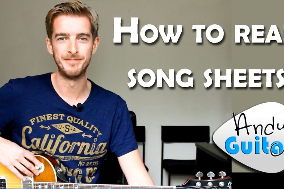 How to Read Chord Sheets & Play Songs on GUITAR!