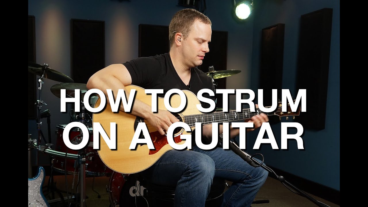 How To Strum On A Guitar Guitareo