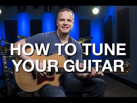 How To Tune Your Guitar - Beginner Guitar Lesson #6