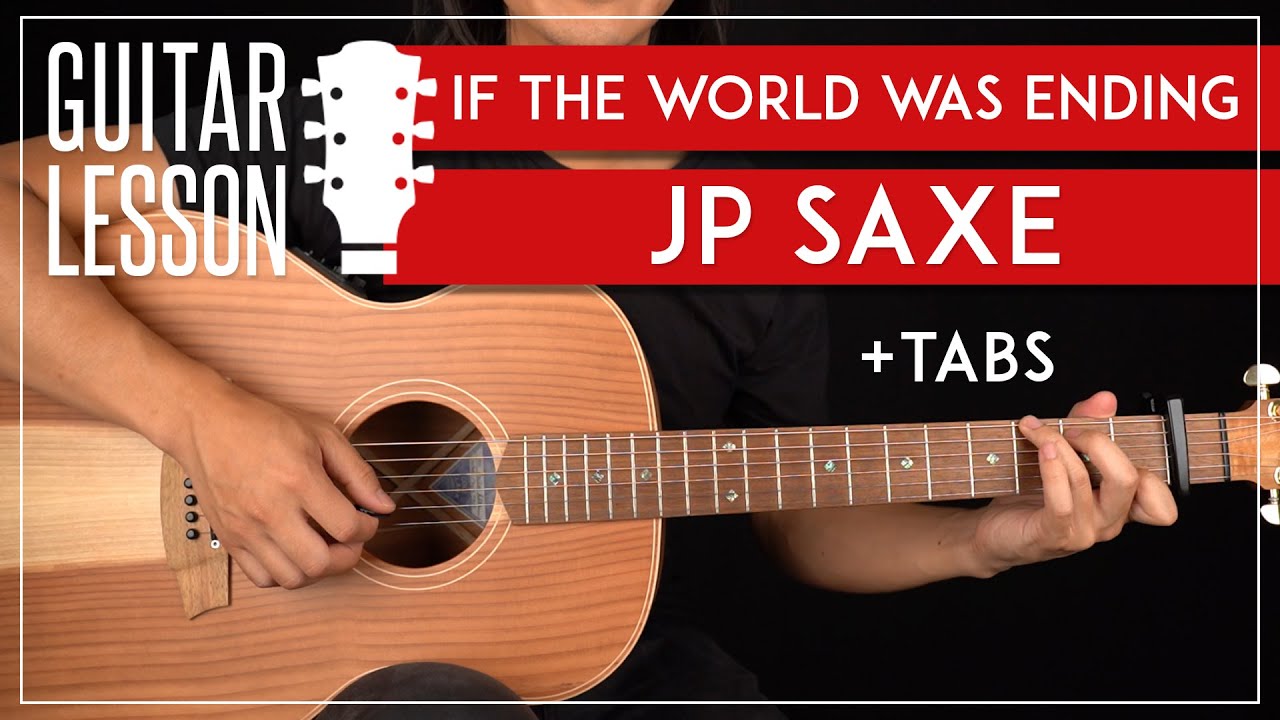 if the world was ending guitar cover