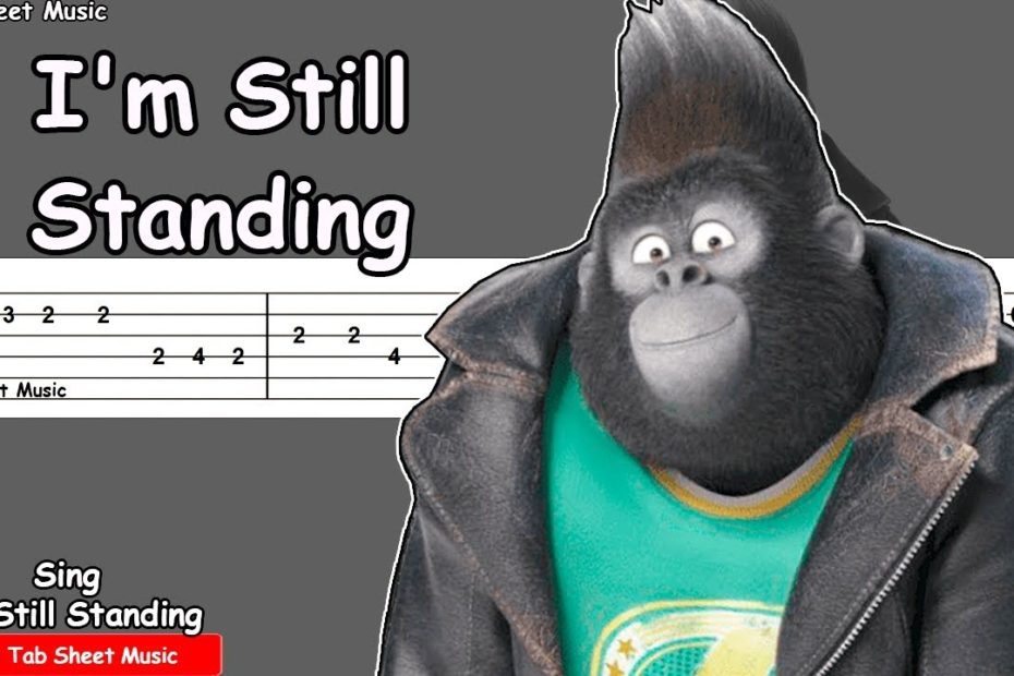 I'm Still Standing - Elton John Guitar Tutorial (Sing)