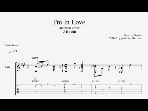 J Rabbit - I'm In Love TAB - acoustic guitar tab - PDF - Guitar Pro