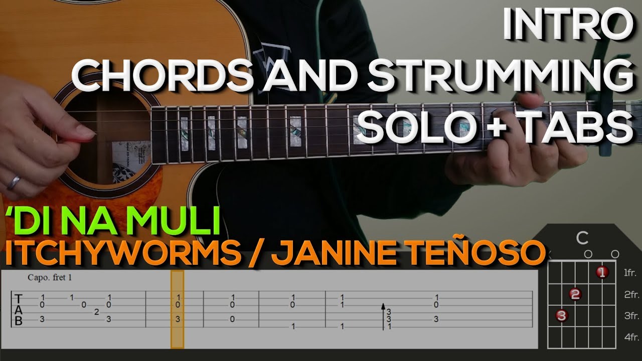 Janine Teñoso - 'Di Na Muli Guitar Tutorial [INTRO, SOLO, CHORDS AND