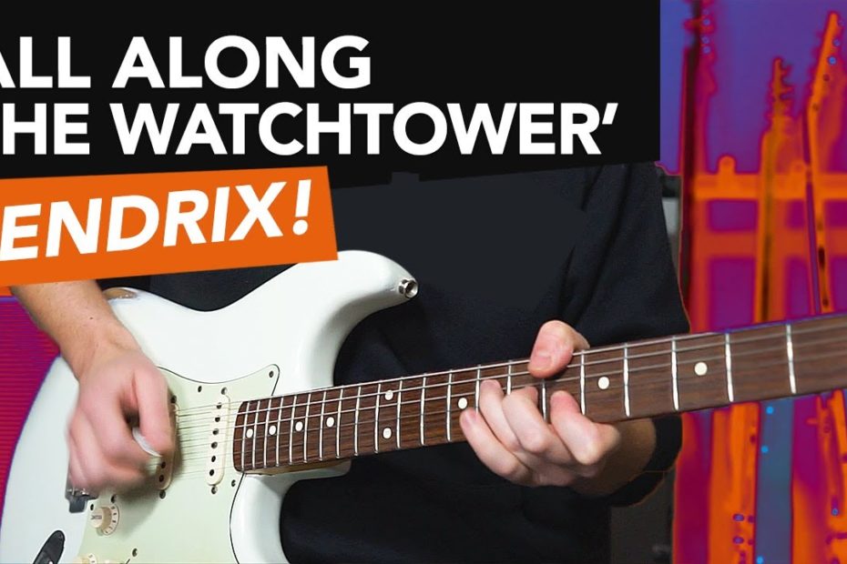 Jimi Hendrix All Along The Watchtower Guitar Lesson // Intro, chords, licks & TRICKS!