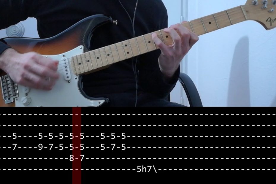 Jimi Hendrix  - Little Wing intro (Guitar lesson with TAB)
