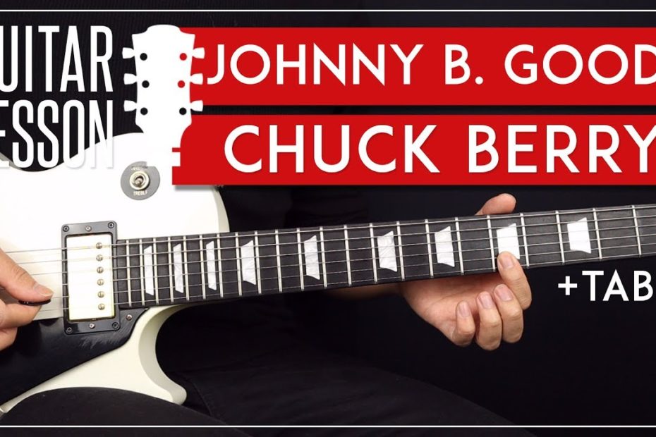 Johnny B Goode Guitar Lesson   Chuck Berry Blues Guitar Tutorial |Solo + TAB|
