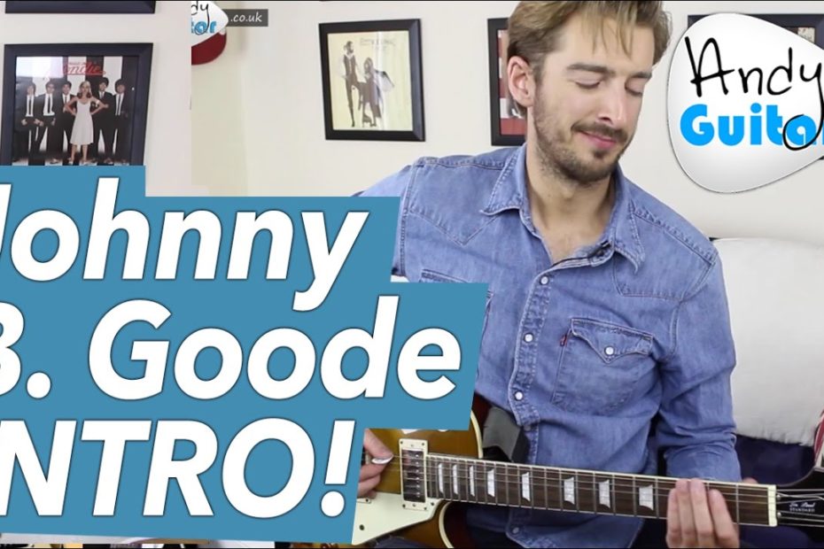 Johnny B. Goode INTRO Guitar Lesson - Chuck Berry/ Back To The Future - How to play