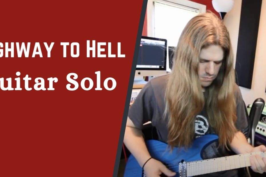 Killer Guitar Lesson on How to Play Highway to Hell Solo by AC DC w/ Robert Baker