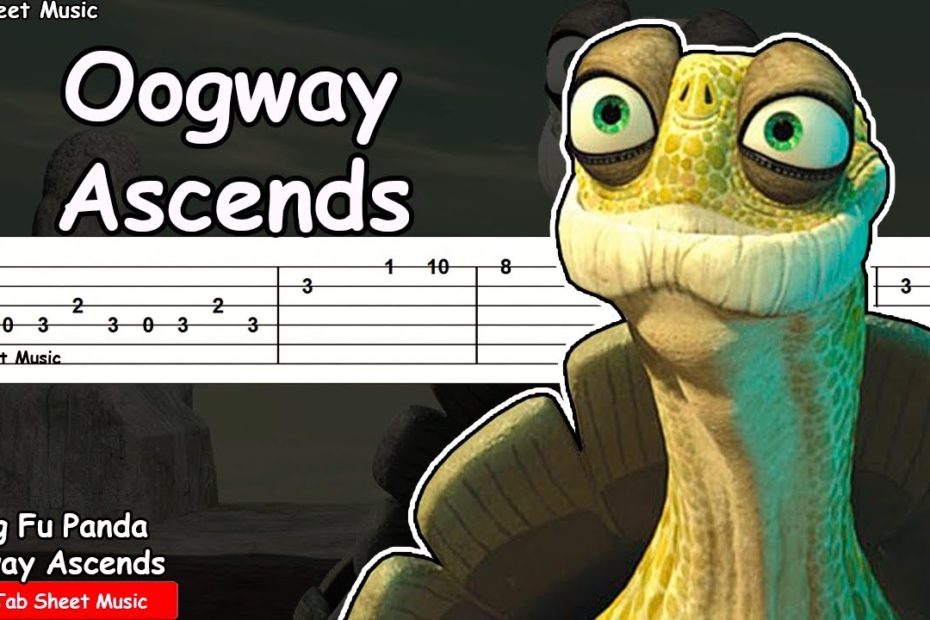 Kung Fu Panda - Oogway Ascends Guitar Tutorial