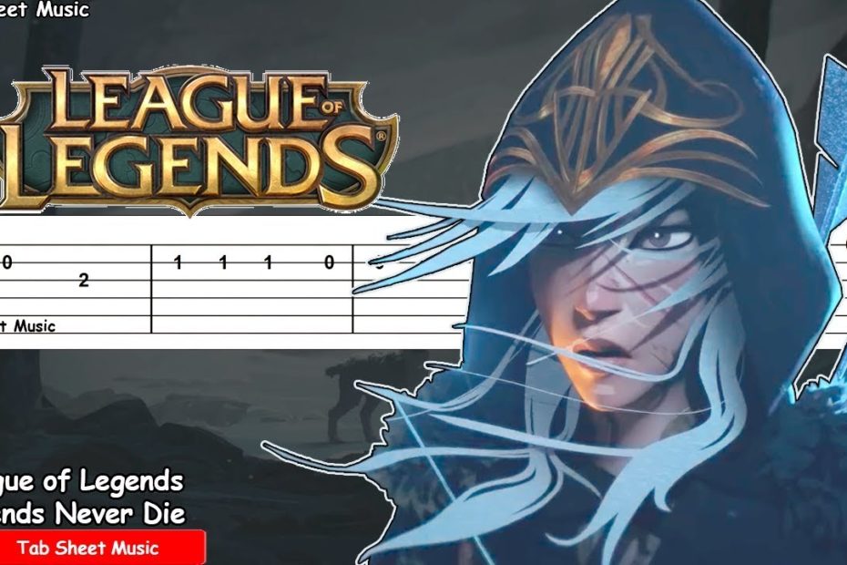 League of Legends - Legends Never Die Guitar Tutorial (ft. Against The Current)
