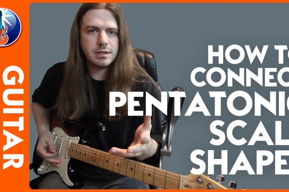 Learn How to Connect Pentatonic Scale Shapes - Lead Guitar Lesson on Pentatonic Licks