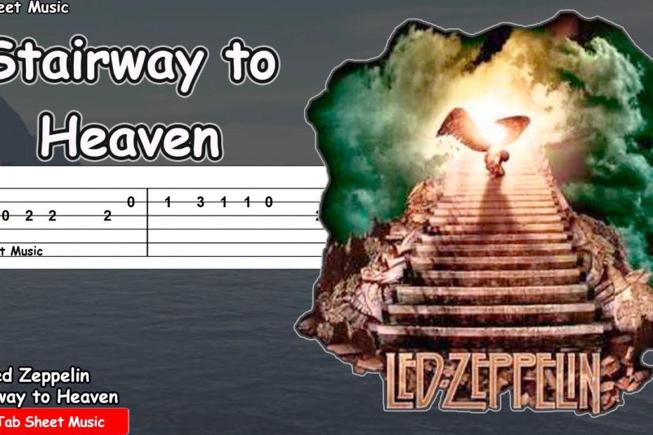 Led Zeppelin - Stairway To Heaven Guitar Tutorial | TAB