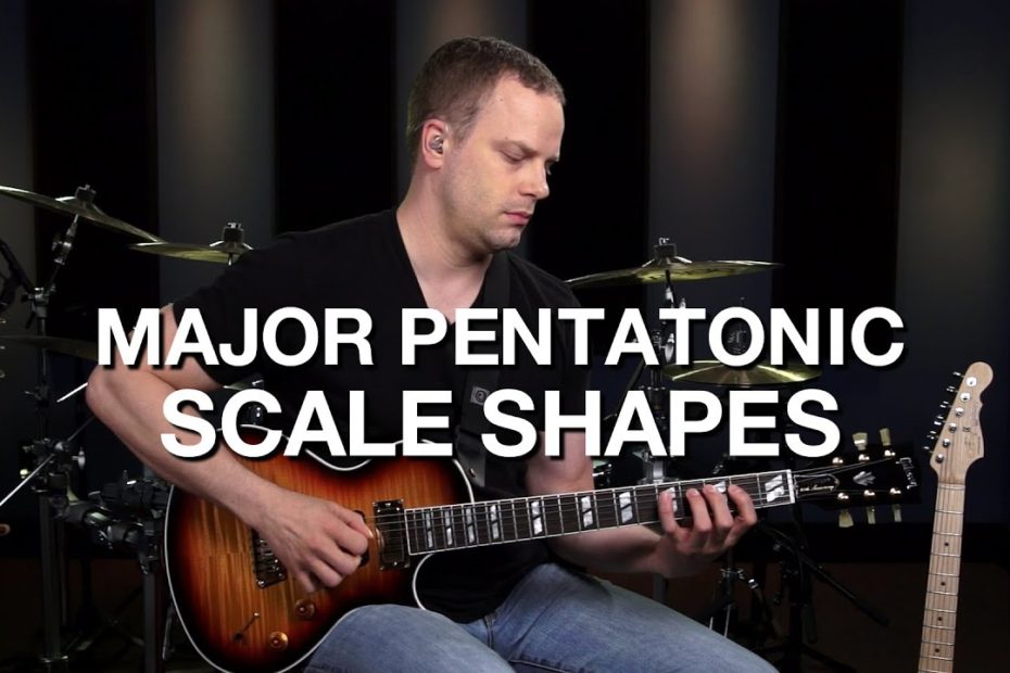 Major Pentatonic Guitar Shapes - Lead Guitar Lesson #11