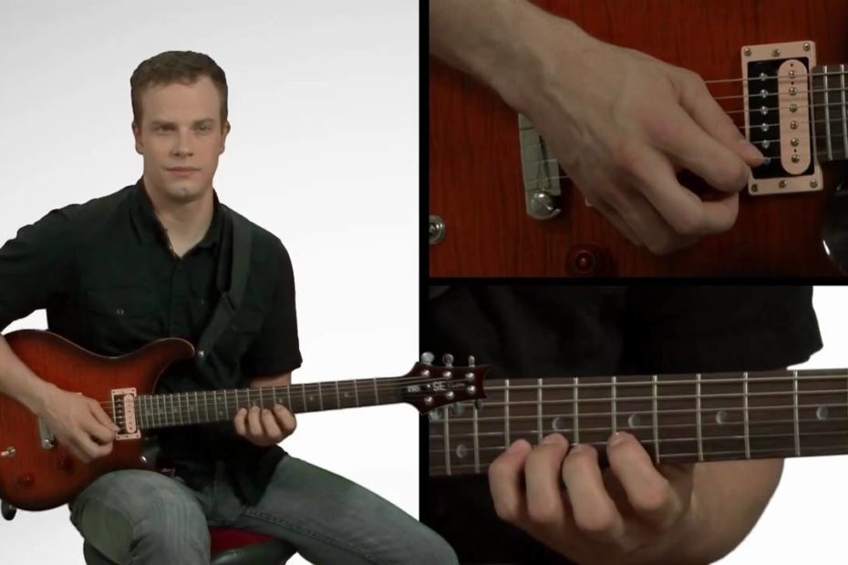 Major Scale Sequences in Three's - Guitar Lessons