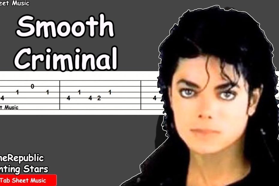 Michael Jackson - Smooth Criminal Guitar Tutorial