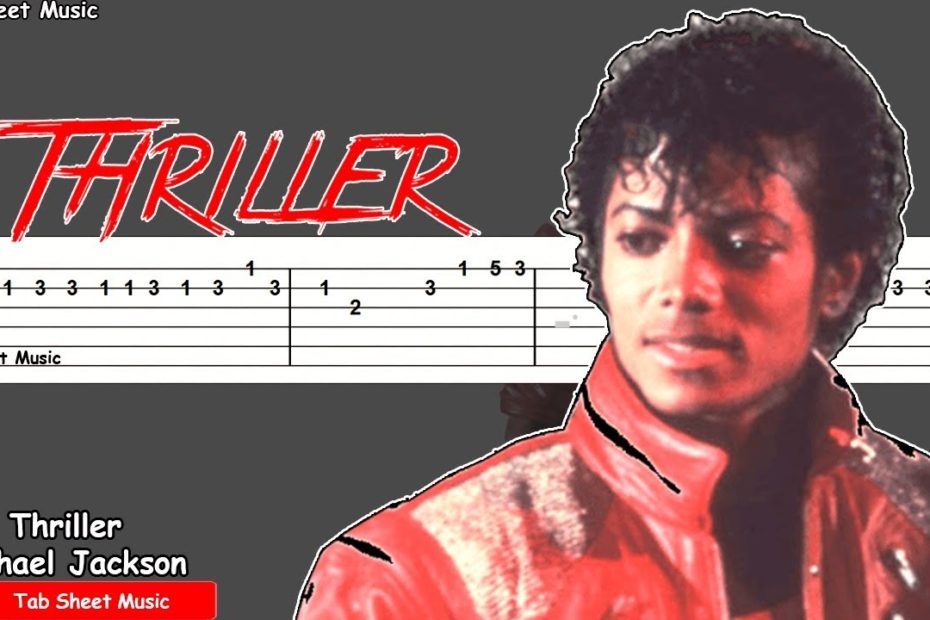Michael Jackson - Thriller Guitar Tutorial