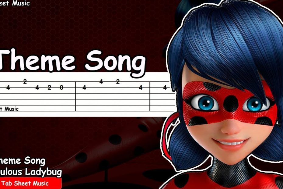 Miraculous Ladybug - Theme Song Guitar Tutorial