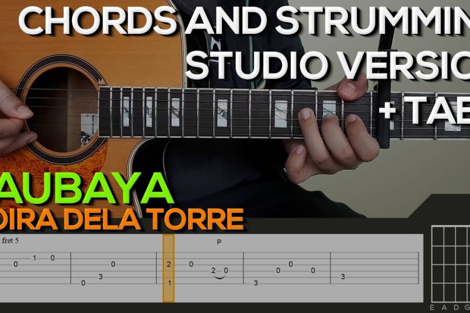 Moira Dela Torre - Paubaya Guitar Tutorial [INTRO, CHORDS AND STRUMMING + TABS]