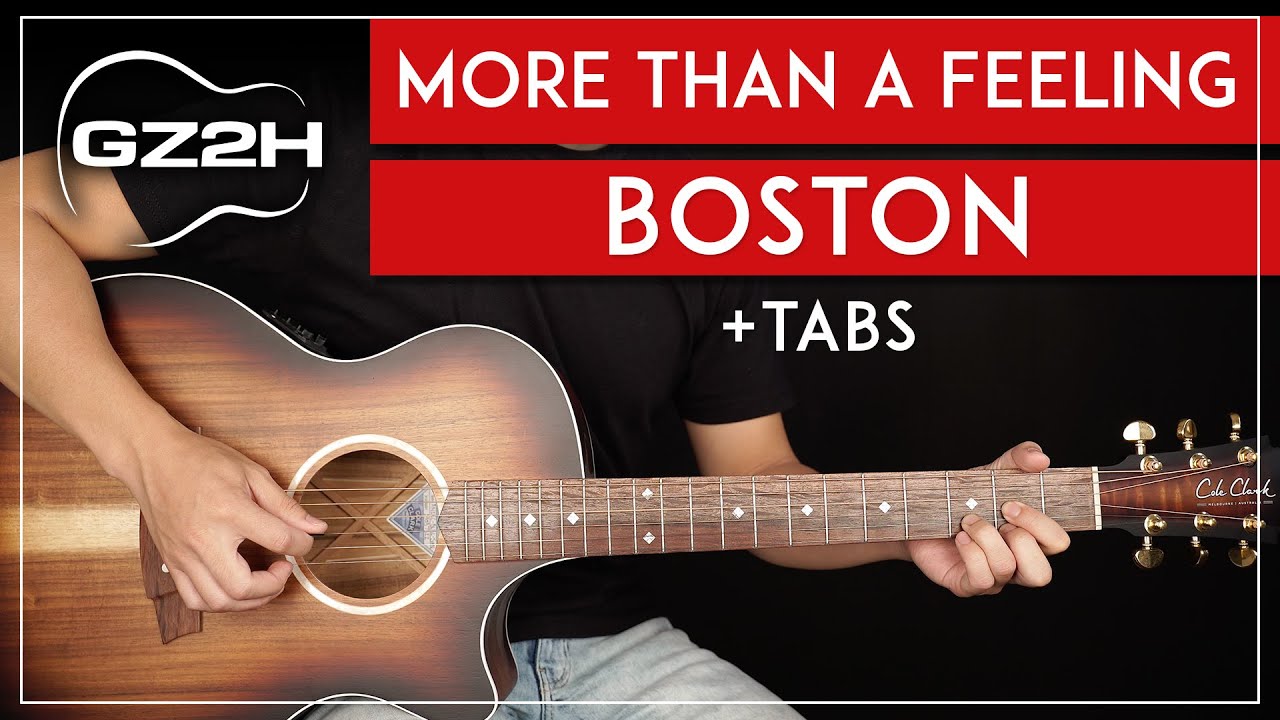 More Than A Feeling Guitar Tutorial Boston Guitar Lesson All Guitar