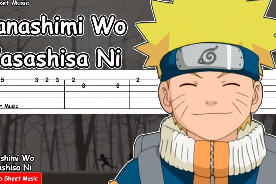 Naruto OP 3 - Kanashimi Wo Yasashisa Ni Guitar Tutorial