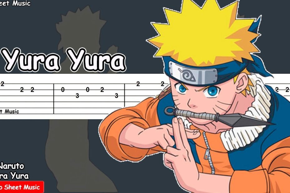 Naruto OP 9 - Yura Yura Guitar Tutorial