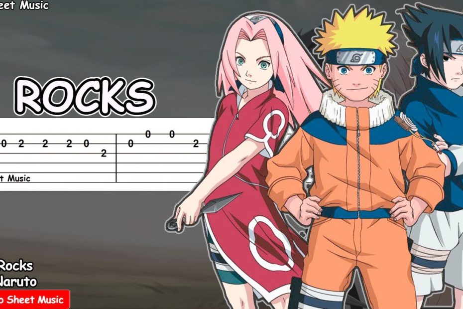 Naruto Opening 1 - ROCKS Guitar Tutorial