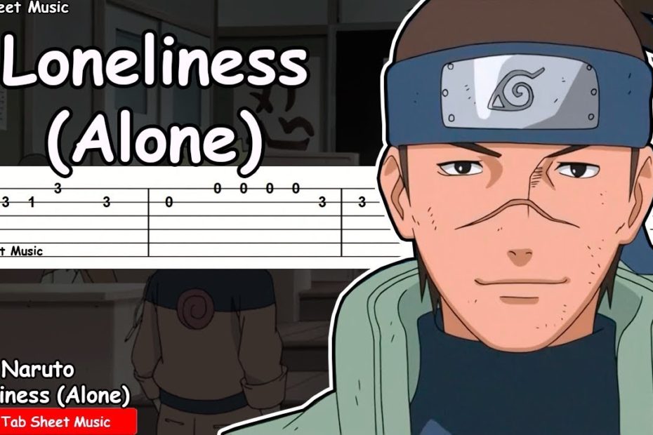 Naruto OST - Loneliness / Alone Guitar Tutorial