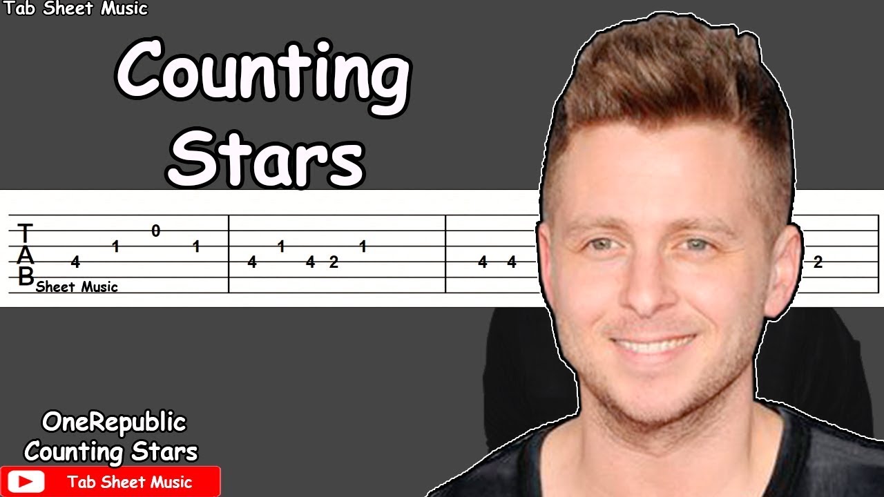 OneRepublic Counting Stars Guitar Tutorial Tab Sheet Music