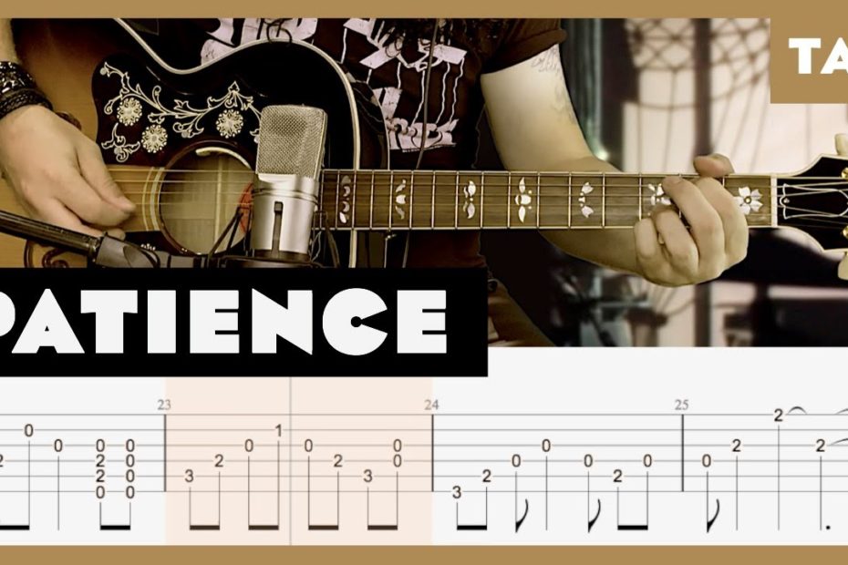 Patience Guns N' Roses Cover | Guitar Tab | Lesson | Tutorial