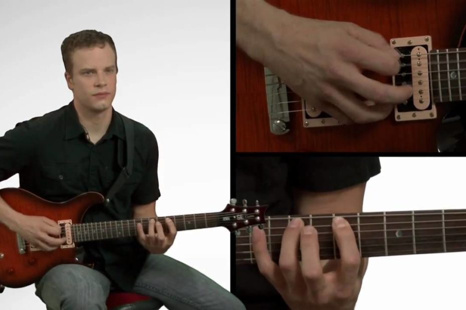 Pentatonic Scale Sequencing in Four's - Guitar Lessons