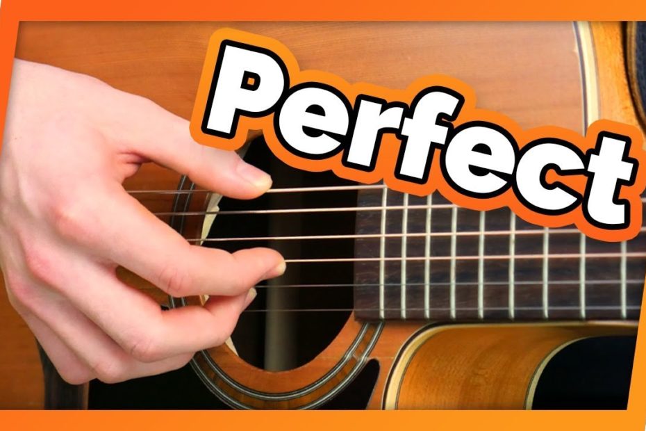 Perfect - Ed Sheeran - Fingerstyle Tutorial (Intermediate Level)
