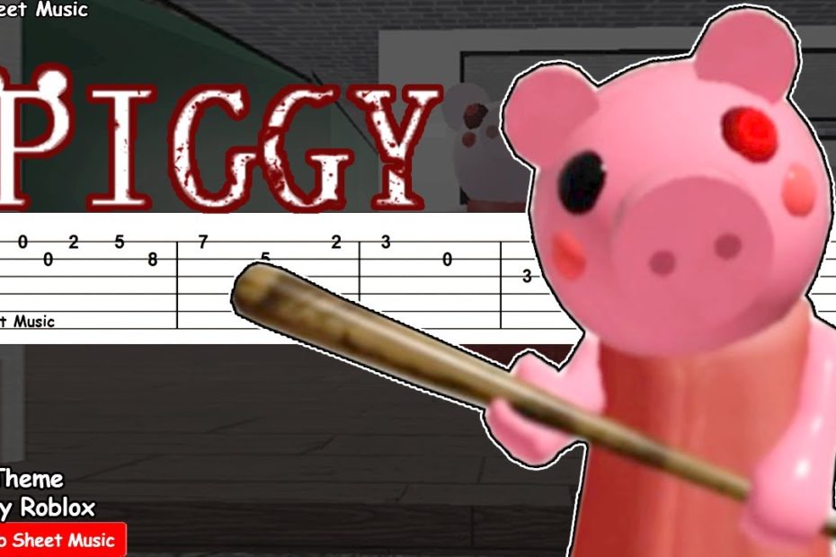 Piggy Roblox Theme Guitar Tutorial