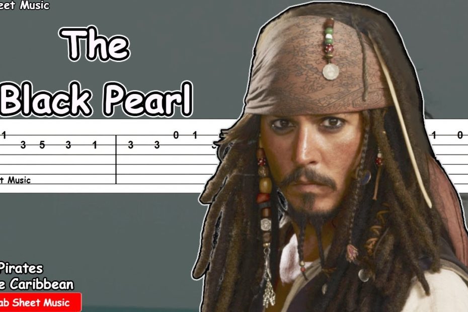 Pirates of the Caribbean - The Black Pearl Guitar Tutorial