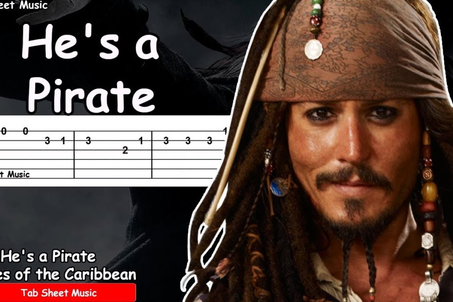 Pirates of the Caribbean Theme - He's a Pirate Guitar Tutorial