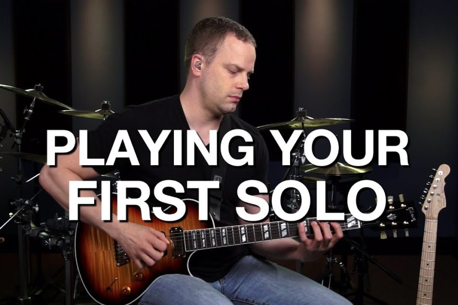 Playing Your First Guitar Solo - Lead Guitar Lesson #10