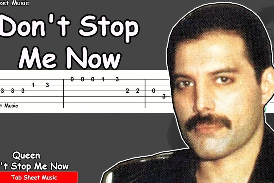 Queen - Don't Stop Me Now Guitar Tutorial